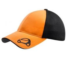 Бейсболка Smart Cap Passion, Black-Orange